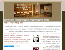 Tablet Screenshot of freestandingroom.com